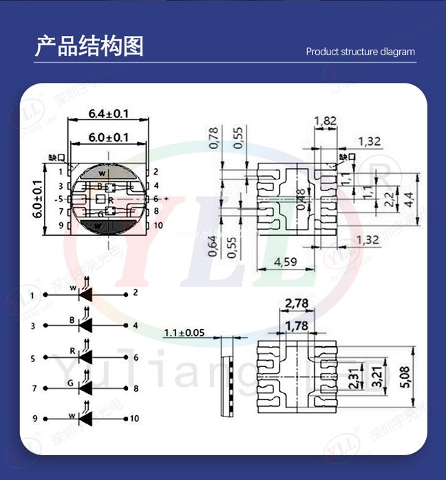 LED貼片燈珠結構